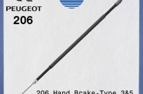 PEUGEOT 206 Hand Brake – Type 3&5